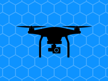 Dronero: fotografia aerea