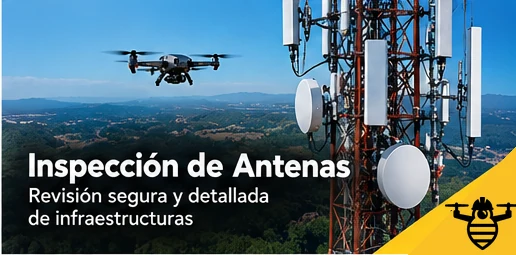 Inspección de torres y antenas de telecomunicaciones