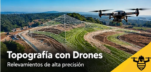 Topografía con drones
