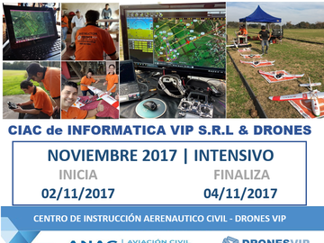 Course: Pilotaje de Drones ALA FIJA (Avión) 