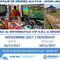 Curso: Pilotaje de Drones ALA FIJA (Avión) 