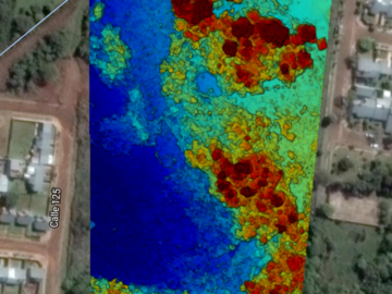 Dronero: Mapeo y relevamiento de terrenos o propiedades