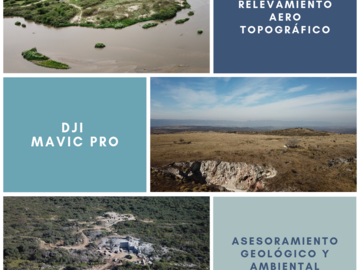 Dronero: Geología - Relevamiento aereo topográfico/geológico