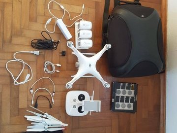 Selling: Drone Dji Phantom 4 Con3 Baterias, mochila y accesorios