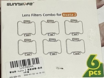Selling: FILTROS X 6 UNIDADES SUNNYLIFE PARA AVATA 2