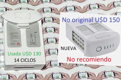 Venta:  Bateria phantom 4 (practicamente nueva) 